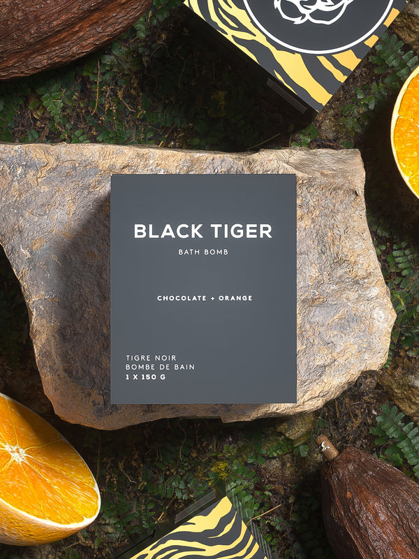 BLACK TIGER Bath Bomb